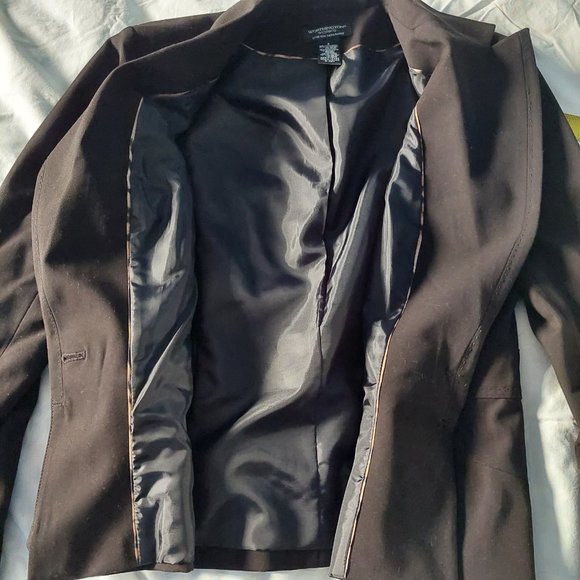 Worthington Ladies Fully Lined Black Blazer, Size 8 - Picture 8 of 13